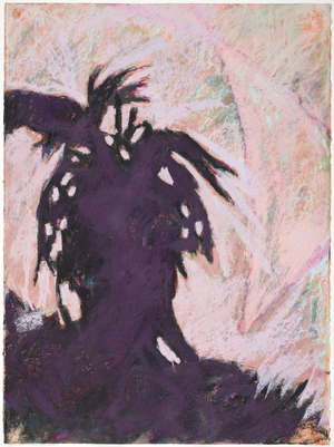 Self Portrait, 1991 (pastel on paper)