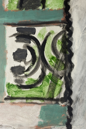 The Window, 1916 (oil on canvas) (detail of 140307)