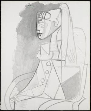 Sylvette, 1954 (oil on canvas)