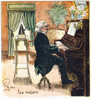 Measuring - Music Alphabet - For use by young students in Schools, Education Houses and Families, 1897 (lithograph)