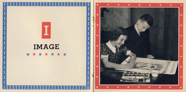 Letter I: "Image", in Abécédaire, 1943 (photo)