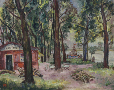 Untitled, c.1945 (oil on canvas)