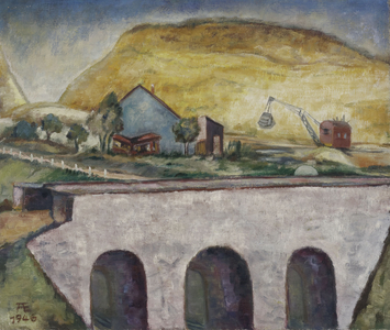 Nocturne, c.1940-45 (oil on canvas)