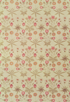 'Daisy' wallpaper design. 1862