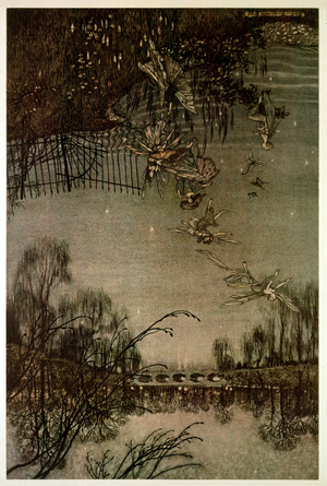 "Fairies in Kensington Gardens" from 'Peter Pan in Kensington Gardens' by J.M. Barrie, 1906