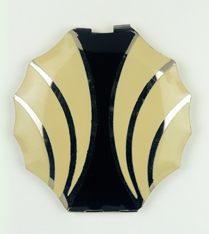 'Princess' Art Deco Powder Compact, Czech, 1920s