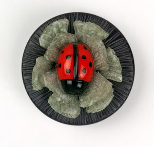 Ladybird Powder Box, 1920-30 (bakelite)