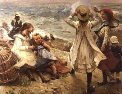 After the Storm, 1911 (oil on canvas)