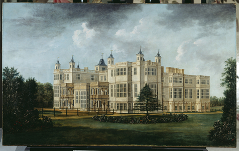 Audley End from the South West (oil on canvas)