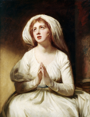 Lady Hamilton at Prayer, c.1782-86 (oil on canvas)