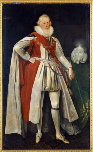 William Knollys c.1620 (oil on canvas)