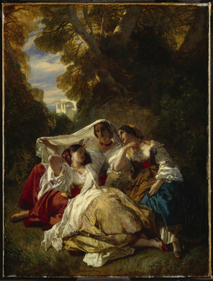 La Siesta, 1841 (oil on canvas)
