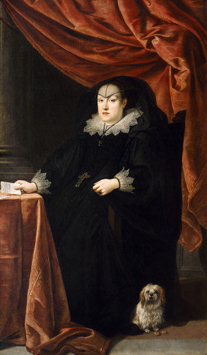 Maria Maddalena of Austria c.1621 (oil on canvas)