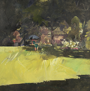 Chelsea Arts Club (oil on board)