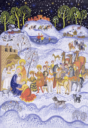 Nativity (w/c on paper)