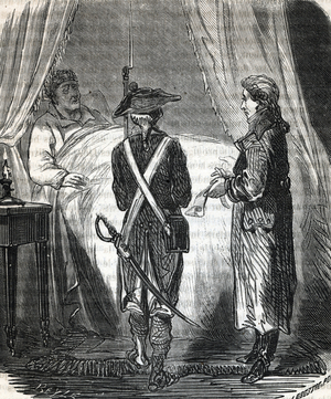 The arrest of Jean Baptiste Carrier (1756-1794), French politician, September 1794 (The arrest of Jean Baptiste Carrier, September 1794) Engraving from “Memoires de Sanson”” 19th century Private collection