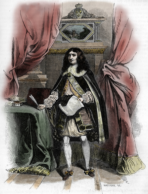 Jean Baptiste Colbert, 1851 (engraving)