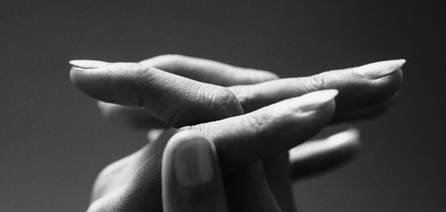 Human form abstract body part (b/w photo)