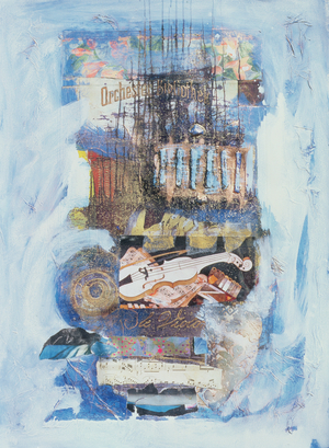 Violin, 1998 (mixed media)
