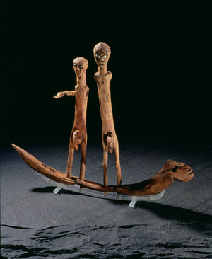 The Roos Carr figures, 600-500 BC (wood)