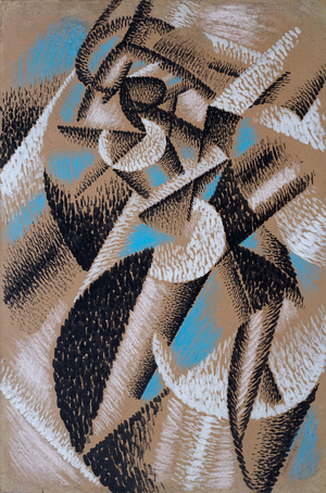 Dancer (Ballerina and Sea) 1913 (oil, gouache, black wash and pastel on board)