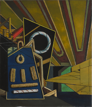 The Revolt of the Sage, 1916 (oil on canvas)