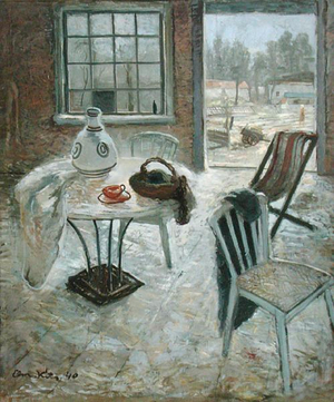 Interior, 1940 (oil on canvas)