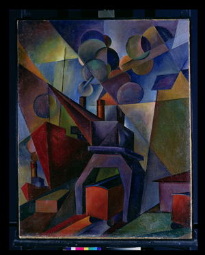 Harbour, 1924 (oil on canvas)