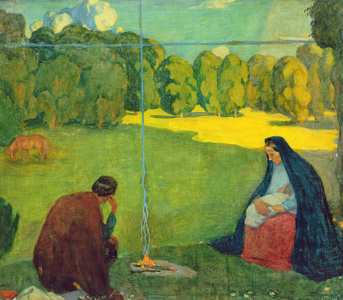 Rest During the Journey, c.1905