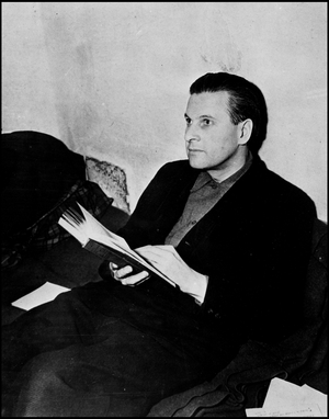 WWII:Nuremberg (Germany) 24 November 1945: In his cell, Baldur Von Schirach (1907-1974), one of the Nazi officials indicted before the International Tribunal (IMT)