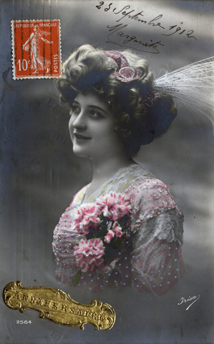 Birthday Greeting Card - 1912 Postcard