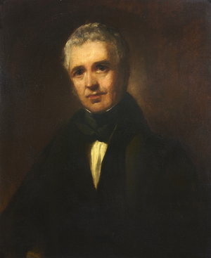 Nicholson Bain (oil on canvas)