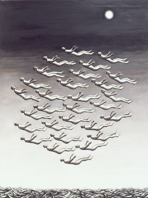 Over the Sea 1, 1993 (oil on canvas)