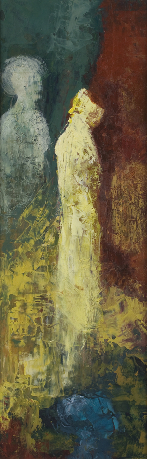 Stage, 2006 (oil on board)