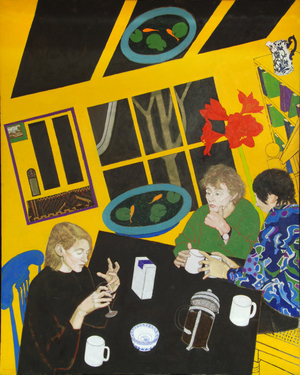 Night, 1991 (oil on canvas)