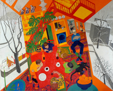 Snow, 1990(oil on canvas)