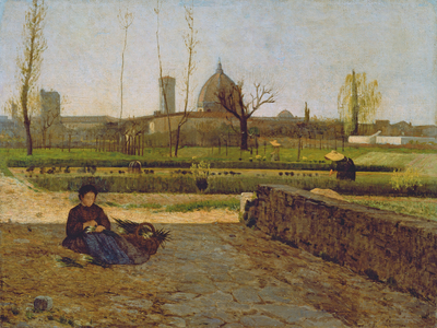 Everyday Scene, near Florence, c.1865