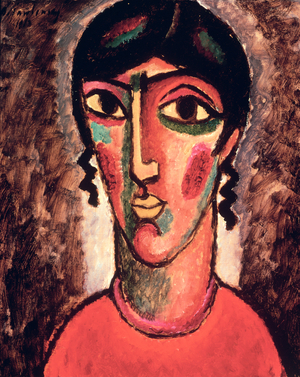 Spanish Girl, 1913 (oil on canvas)