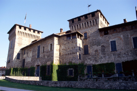 Somma Lombardo ( Varese ) 1999. Le chateau Visconti di San Vito. © Spalletta / FARABOLA/Leemage