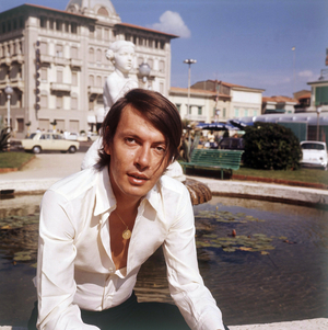 Portrait of Fabrizio de Andre, Viareggio, july 1970 (photo)