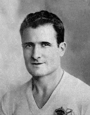 Luis Monti, 1933 (b/w photo)