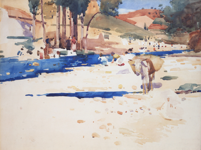 Washerwomen on the Darro (w/c)