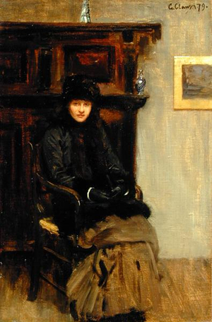 A Tone Study, 1879 (oil on canvas)