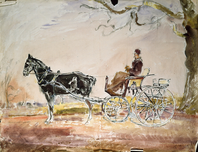 Show Phaeton (w/c on paper)