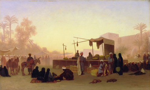 Cairo, Egypt (oil on panel)