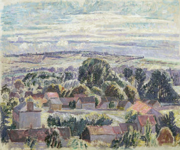 An English Landscape, c.1910 (oil on canvas)