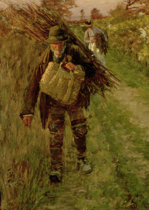 The Woodman, 1894 (oil on canvas)