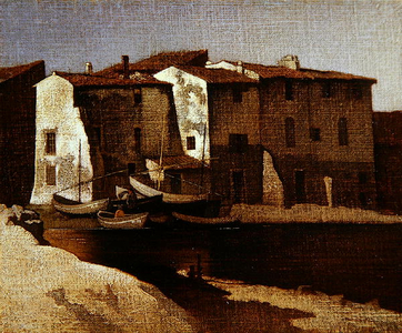 Pointe de Brescon, Martigues, Provence, 1925 (oil on canvas)