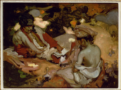 Omar Khayyam, Persian Astronomer-poet (oil on canvas)