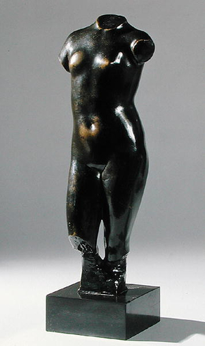 Female Torso, c.1890 (bronze)